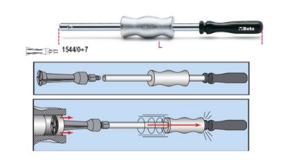 Afbeeldingen van BETA Slaggewicht M10 390MM 1540