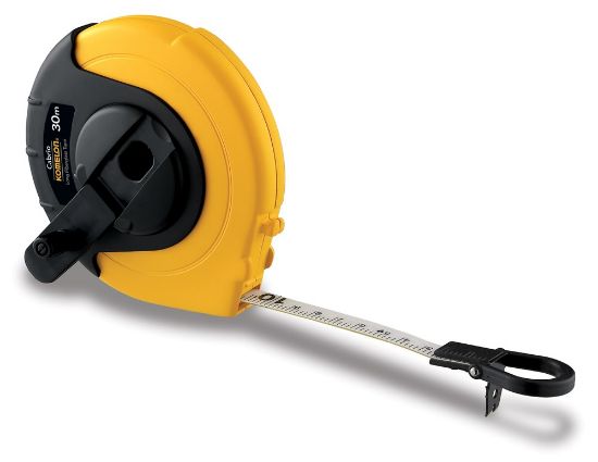 Afbeeldingen van KOMELON Meetband Cabrio 30M 13MM glasfiber