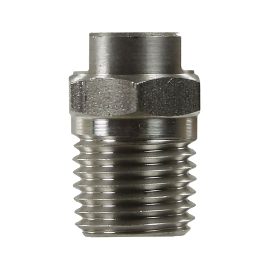 Afbeeldingen van Nozzle ¼"buitendraad-NPT 25° 05 Lechler