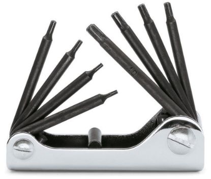Afbeeldingen van BETA Haakse stiftsleutelset TORX 97TX/G8 8x