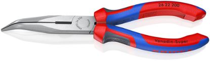 Afbeeldingen van KNIPEX Telefoontang zijsnijder 2622200 DIN5745 55°