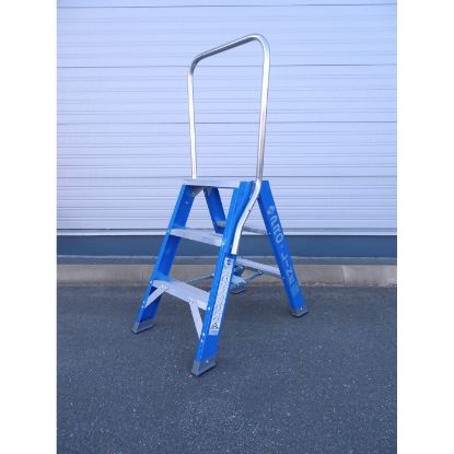 Afbeeldingen van ASC Dubbele trap Pro-Line 2X3 0,75M stahoogte