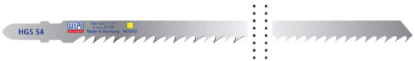 Afbeeldingen van WILPU Decoupeerzaagblad WILPU HGS 74 / T1044D 3x