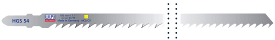 Afbeeldingen van WILPU Decoupeerzaagblad WILPU HGS 74 / T1044D 3x