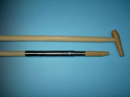 Afbeeldingen van Schoffelsteel essen 170X3,0CM met schokdemper