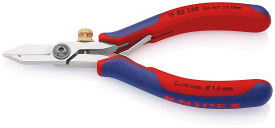 Afbeeldingen van KNIPEX Afstripschaar 1182130 elektro 0,03-1MM