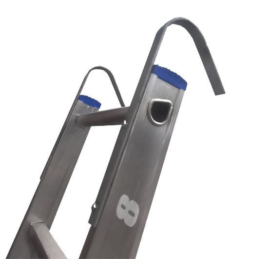 Afbeeldingen van ASC Ladderhaak VZ staal inclusief montage