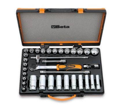 Afbeeldingen van BETA Doppendoosset ½" 30x + dopsleutel 920B/C30Q