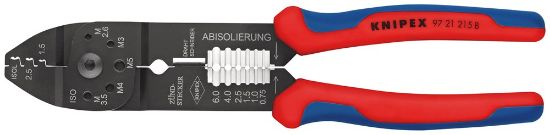 Afbeeldingen van KNIPEX Krimptang 9721215B 0,5-2,5MM²
