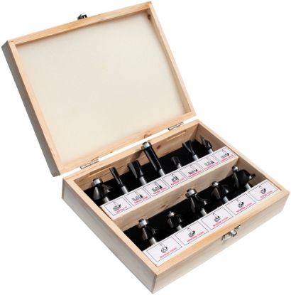 Afbeeldingen van Bovenfreesset HM combi d=8MM 12x