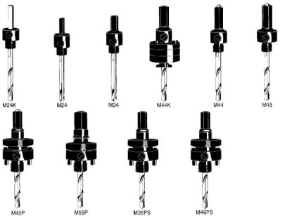 Afbeeldingen van Morse houder 7/16 6-kant massief MA45PS