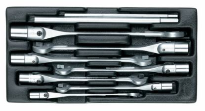 Afbeeldingen van GEDORE Steekdopsleutelset 9x