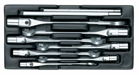 Afbeeldingen van GEDORE Steekdopsleutelset 9x