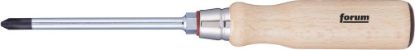 Afbeeldingen van FORUM Schroevendraaier met houten heft PH1