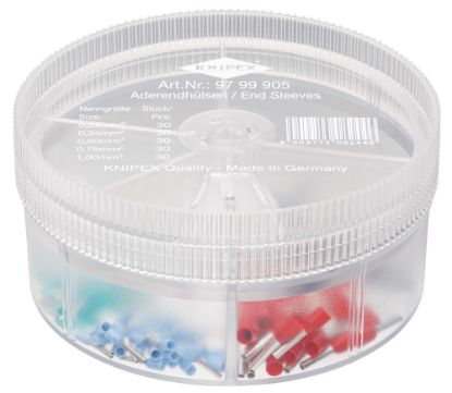 Afbeeldingen van KNIPEX Assortimentenbox adereindhuls 9799905 90MM