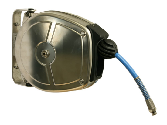 Afbeeldingen van Haspel RVS 8X12MM G⅜" 5M