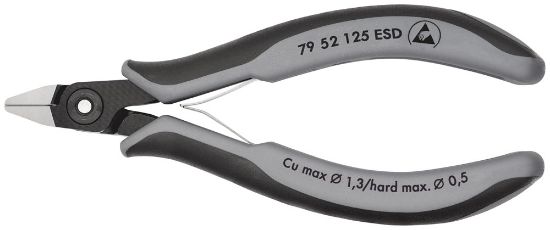 Afbeeldingen van KNIPEX Zijsnijtang elektro PREC 7952125ESD DIN9654