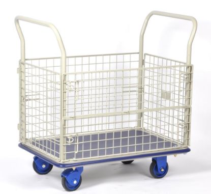 Afbeeldingen van PRESTAR Gaascontainer NF-307-P met 2 duwbomen max 300kg