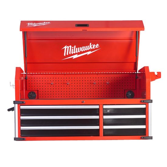 Afbeeldingen van MILWAUKEE Bovenkant stalen gereedschapswagen STC46-1 46" 117CM met 6 lades