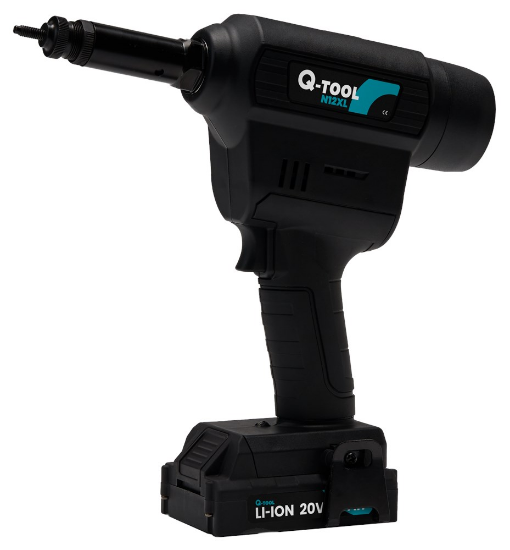 Afbeeldingen van Accu blindklinkmoertang N12XL set M3-M4-M5-M6-M8-M10-M12