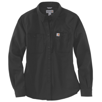 Afbeeldingen van CARHARTT Overhemd rugged professional dames 103106 zwart S