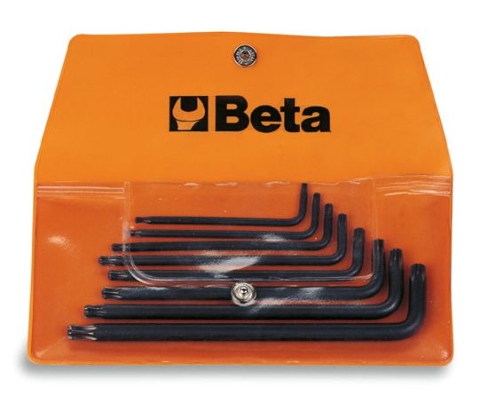 Afbeeldingen van BETA Haakse stiftsleutelset TORX 97BTX/B8 8x