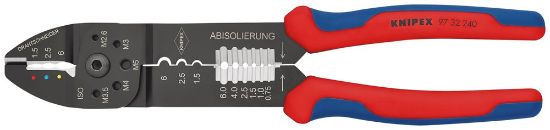 Afbeeldingen van KNIPEX Krimptang 9732240 0,5-6,0MM²