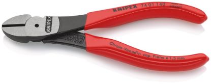 Afbeeldingen van KNIPEX Kracht zijsnijtang 7401140 DIN5749 140MM