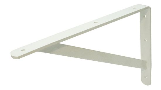 Afbeeldingen van GEBR. BODEGRAVEN Plankdrager EPW wit 300X500MM 30X4/20X4MM