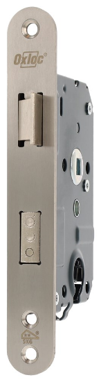 Afbeeldingen van OXLOC Veiligheidsslot profielcilinder dag-/nachtslot RVS rond PC55