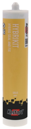 Afbeeldingen van KELFORT Hybrikit MS-poly grijs lijmen/voegen 290ML
