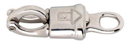 Afbeeldingen van Paniekhaak zamac Ni vast oog 14 - 9/16 label