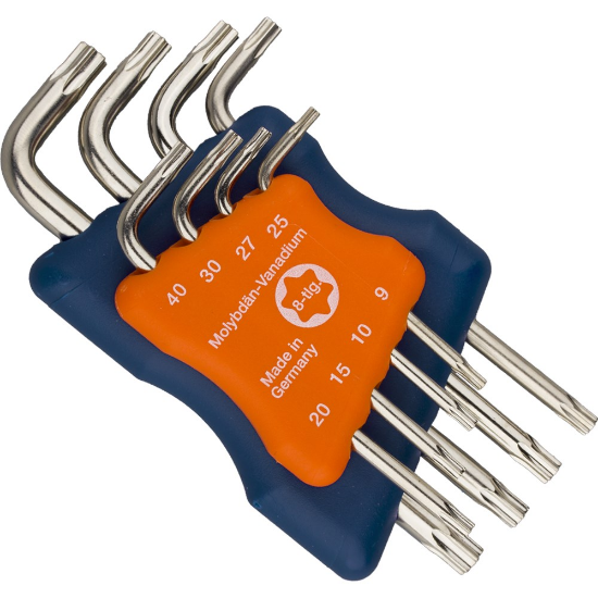 Afbeeldingen van ROTEC Torx-sleutelset 8-delig middel T9-T40