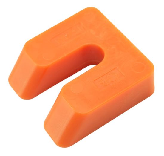 Afbeeldingen van GEBR. BODEGRAVEN Uitvulplaatje KS oranje 15MM 50X50MM