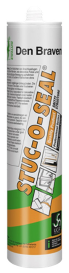 Afbeeldingen van ZWALUW Acrylaatkit Stuc-O-Seal wit 310ML