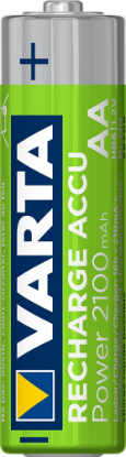 Afbeeldingen van Batterij oplaadbaar AA 1,2V 2100mAh 2x