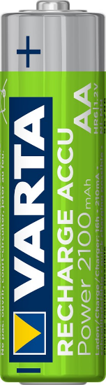 Afbeeldingen van Batterij oplaadbaar AA 1,2V 2100mAh 2x
