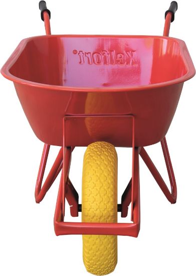 Afbeeldingen van KELFORT Rondneuskruiwagen QUAD staal ovale buis 85L