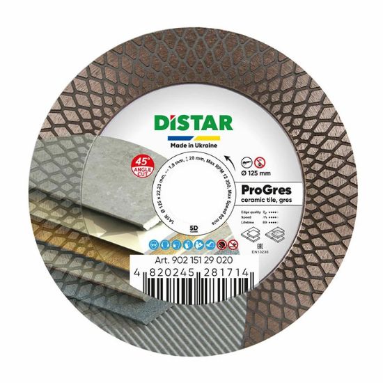 Afbeeldingen van DiStar Diamantschijf 1A1R Pro Gres – 125×22,23 mm
