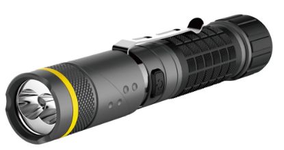 Afbeeldingen van TAB Accu zaklamp LED+UV IP54 320LM 90° draaibaar USB