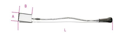 Afbeeldingen van BETA Inspectiespiegel flexibel 1715FL/A