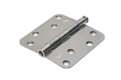 Afbeeldingen van Scharnier rond + losse pen VZ 89X89MM