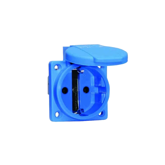 Afbeeldingen van BALS Schuko WCD 2P 230V 16Ah IP54 + r.a.