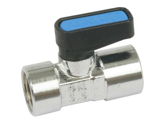 Afbeeldingen van 2-weg kogelkraan fitting BI/BI G½XG½"