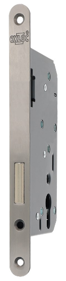 Afbeeldingen van OXLOC Kastslot profielcilinder RVS-voorplaat 638/17
