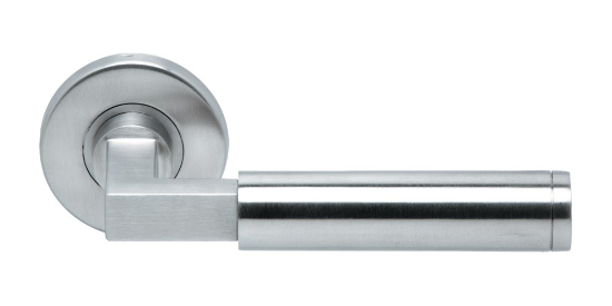 Afbeeldingen van OXLOC Deurkruk L-model Bolsward RVS brandwerend