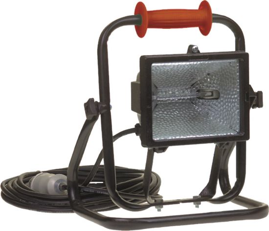 Afbeeldingen van Bouwlamp 300W 42V incl. grondstatief en kabel