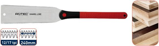 Afbeeldingen van ROTEC Duo-handzaag Shark-Line SL5 240MM 12+17T
