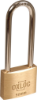 Afbeeldingen van OXLOC Cilinderhangslot EV messing hoog 50X80MM