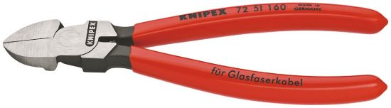Afbeeldingen van KNIPEX Zijsnijtang kunststof 7251160 160MM